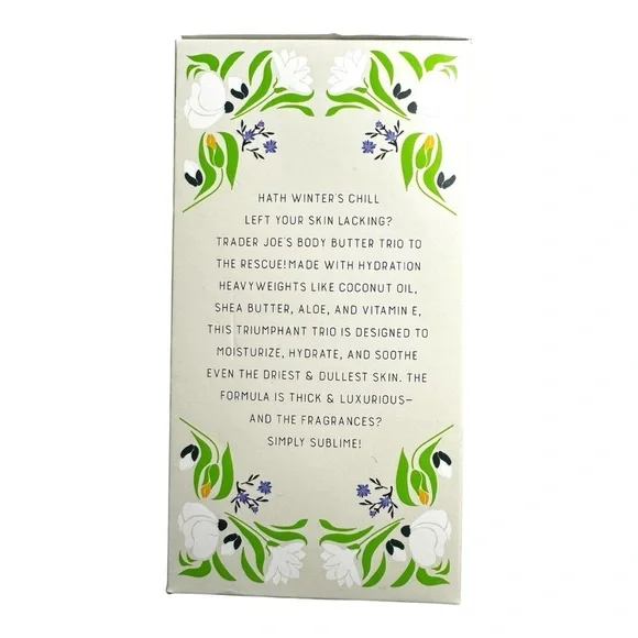 NEW Trader Joe’s Body Butter Trio scented lotion set lavender gardenia santal - Picture 4 of 7